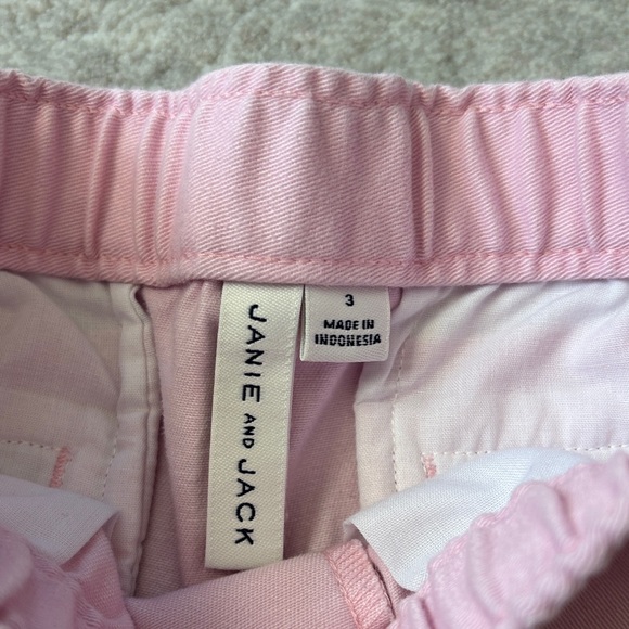 Janie and Jack Pink Kids Shorts - Picture 2 of 3